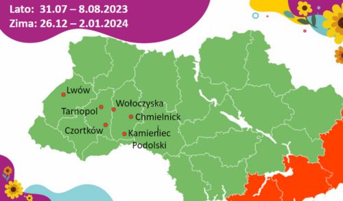 Mapa misji zagranicznych